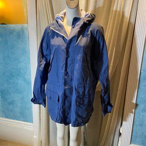 Vineyard Vines Trendy Rain Jacket - Size Large - Blue